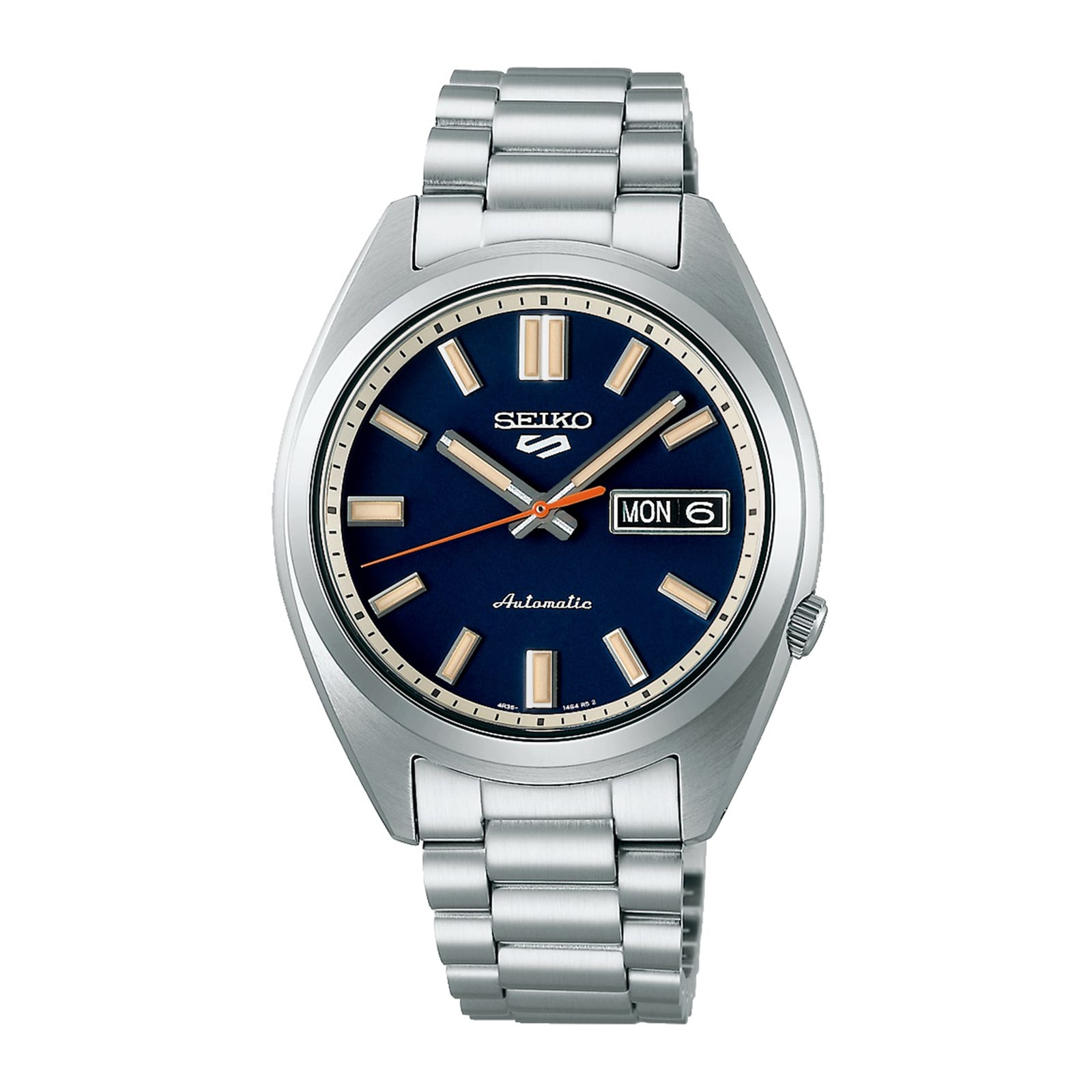 5 Sports SNXS 'Rinse Blue' Classic Sports 37.5mm Mens Watch Blue 5 Sports SNXS 'Rinse Blue' Classic Sports 37.5mm Mens Watch Blue