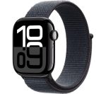APPLE Watch Series 10 Cellular - 42 mm Jet Black Aluminium Case with Ink Sport Loop, Black