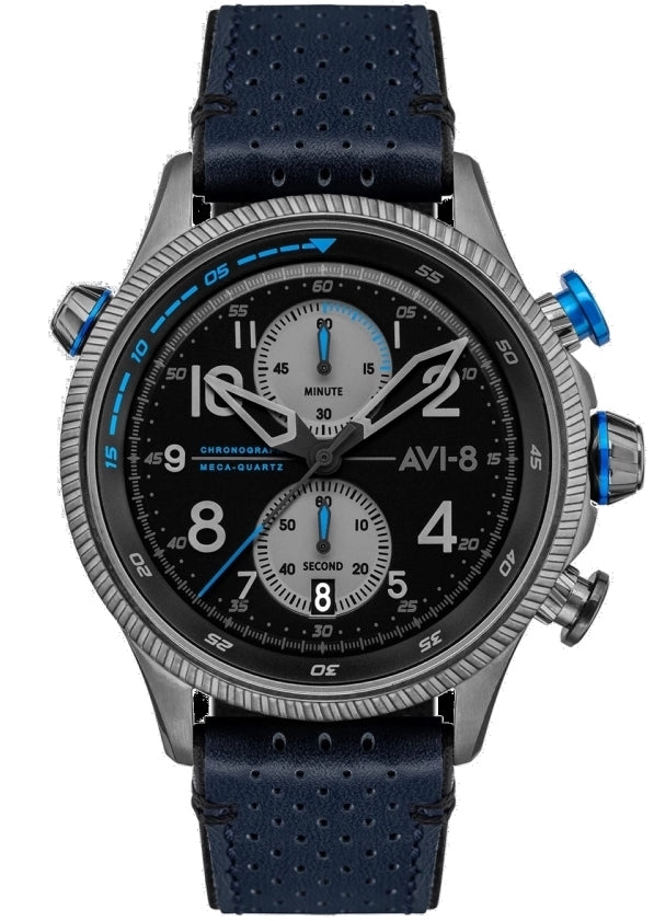AVI-8 Watch Hawker Hunter Duke Chronograph Colerne - Black AVI-8 Watch Hawker Hunter Duke Chronograph Colerne - Black