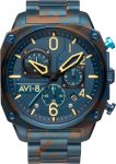 AVI-8 Watch Hawker Hunter Retrograde Chronograph Air Camo - Blue
