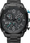 AVI-8 Watch Hawker Hunter Retrograde Chronograph Night Camo - Grey