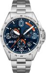 AVI-8 Watch P-51 Mustang Blakeslee Chronograph - Blue