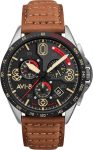 AVI-8 Watch P-51 Mustang Blakeslee Chronograph Bronze Oak - Black