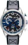 AVi-8 Watch Dual Retrograde Chronograph - Black