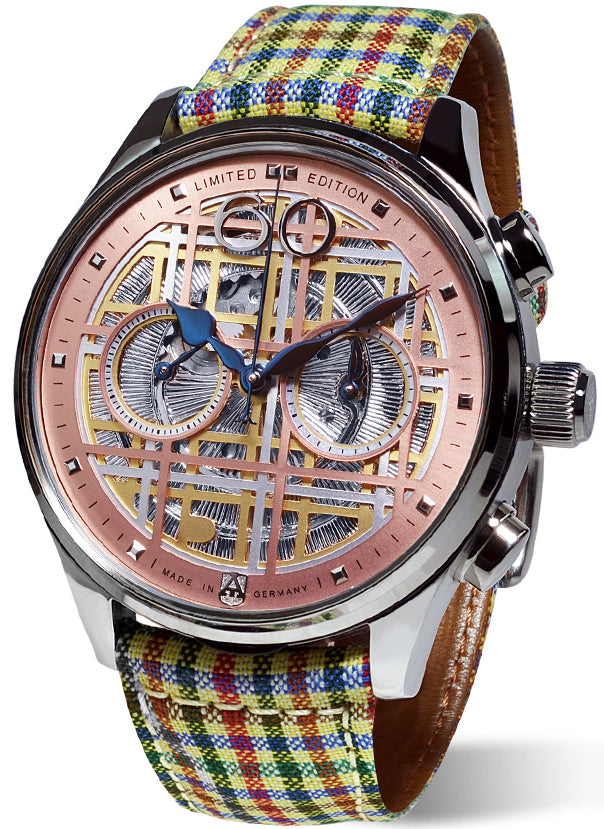 Alexander Shorokhoff Watch Karo 3 Chronograph Limited Edition - Gold Alexander Shorokhoff Watch Karo 3 Chronograph Limited Edition - Gold