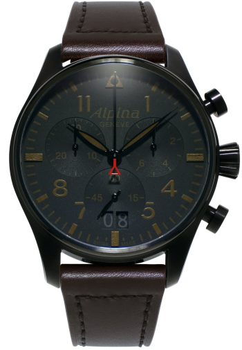 Alpina Watch Startimer Pilot Chronograph - Black