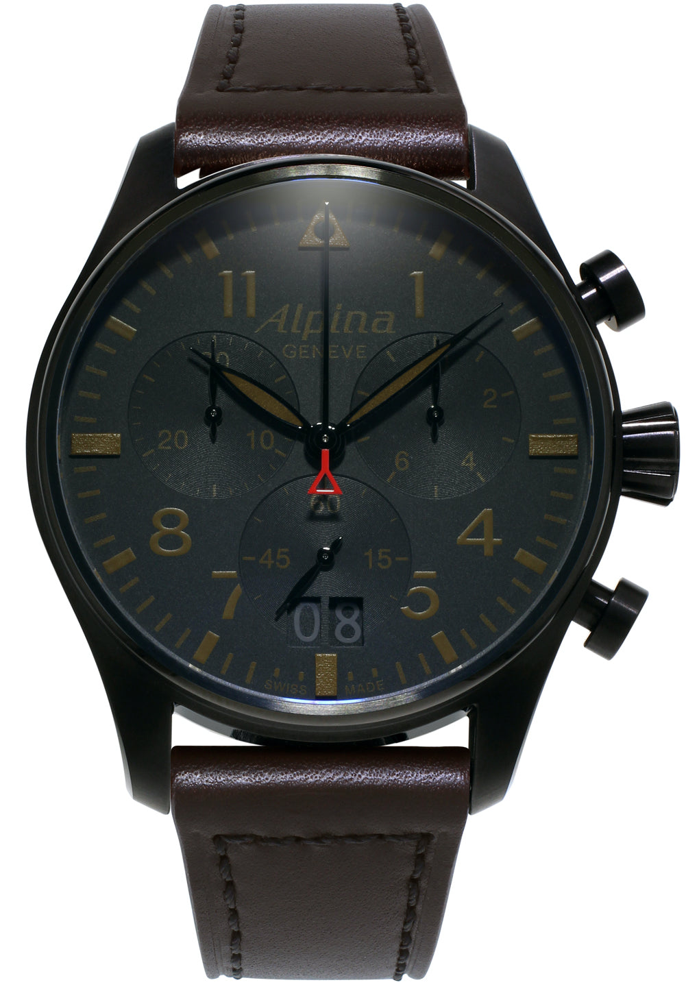 Alpina Watch Startimer Pilot Chronograph - Black Alpina Watch Startimer Pilot Chronograph - Black