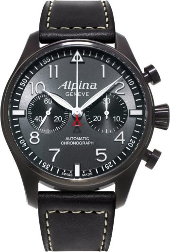 Alpina Watch Startimer Pilot Chronograph - Grey