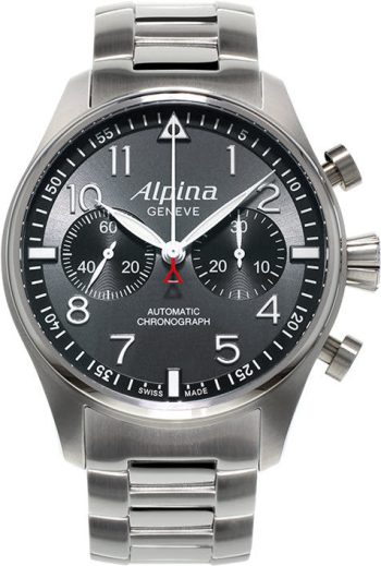 Alpina Watch Startimer Pilot Chronograph Limited Edition - Grey