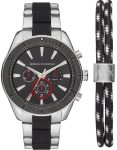 Armani Exchange Watch Chronograph Mens - Black