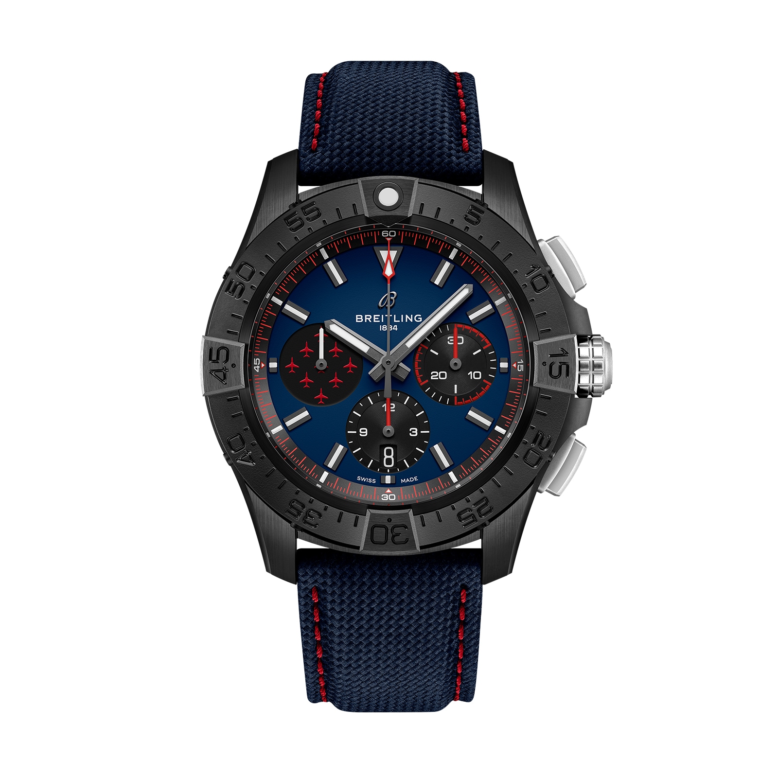 Avenger B01 Chronograph Red Arrows 44mm Mens Watch Blue Avenger B01 Chronograph Red Arrows 44mm Mens Watch Blue