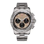 Avenger Chronograph B01 44mm Mens Watch Beige Stainless Steel