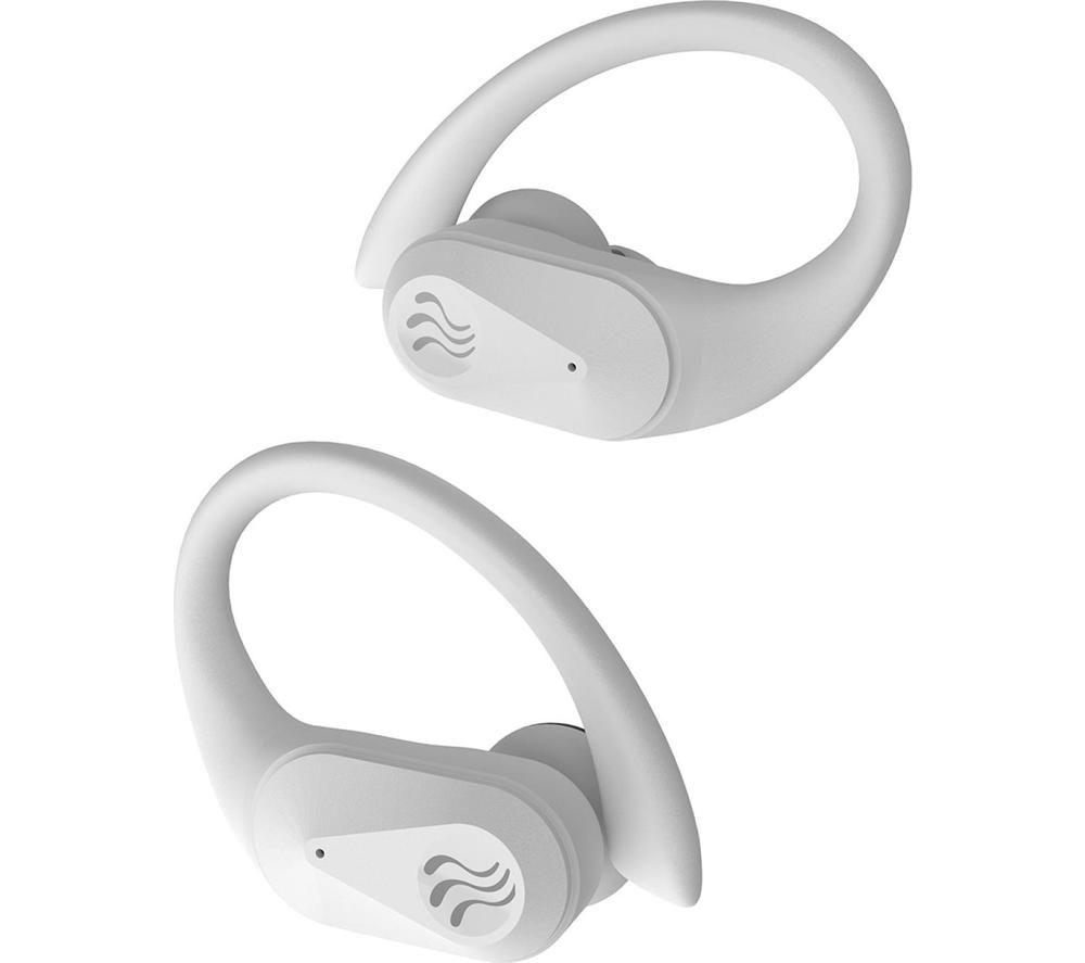 BOOMPODS Sportpods Ocean Wireless Bluetooth Sports Earbuds - White, White BOOMPODS Sportpods Ocean Wireless Bluetooth Sports Earbuds - White, White