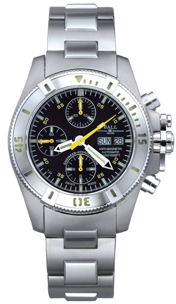 Ball Watch Company Engineer Hydrocarbon Chronograph Titanium D - Black Ball Watch Company Engineer Hydrocarbon Chronograph Titanium D - Black
