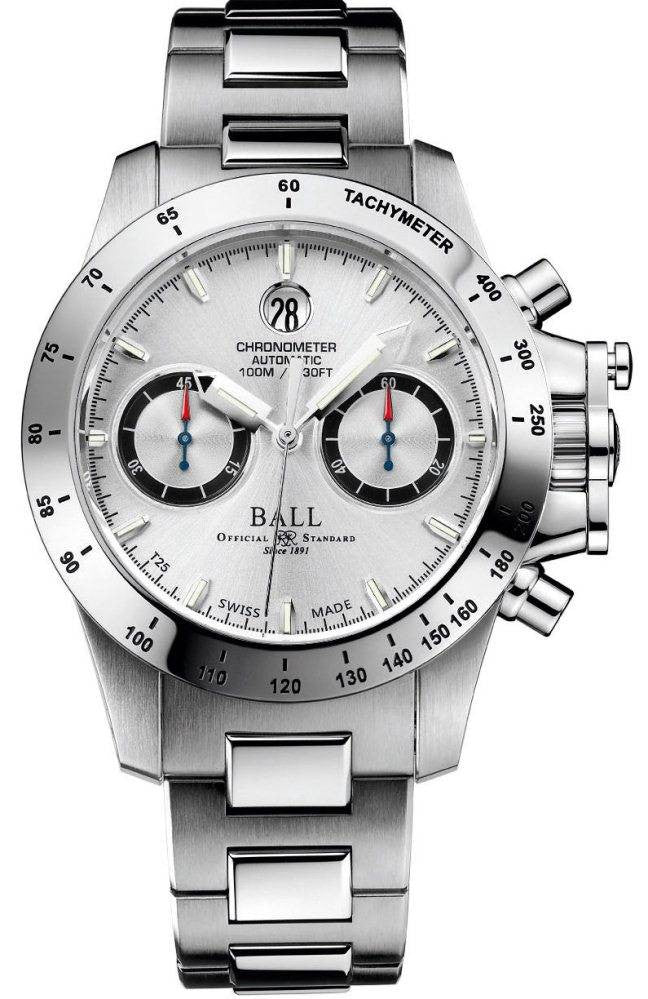 Ball Watch Company Magnate Chronograph - Silver Ball Watch Company Magnate Chronograph - Silver