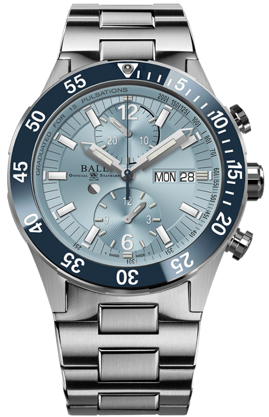 Ball Watch Company Roadmaster Rescue Chronograph Ice Blue Limited Edition Ball Watch Company Roadmaster Rescue Chronograph Ice Blue Limited Edition