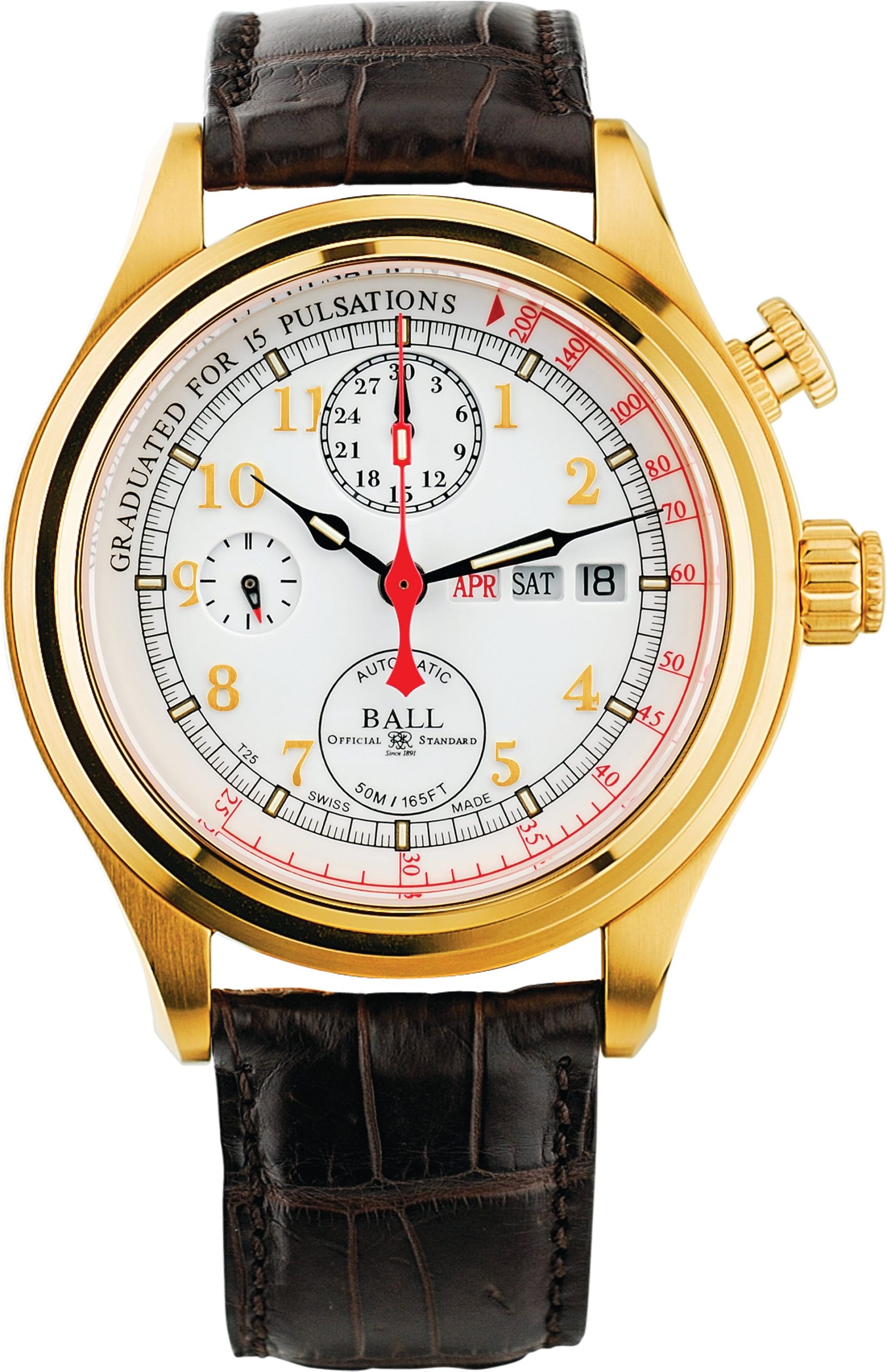 Ball Watch Company Trainmaster Doctors Chronograph Limited Edition - White Ball Watch Company Trainmaster Doctors Chronograph Limited Edition - White