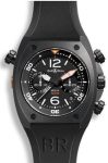 Bell & Ross BR 02 Chronograph Black Carbon Case D - Black