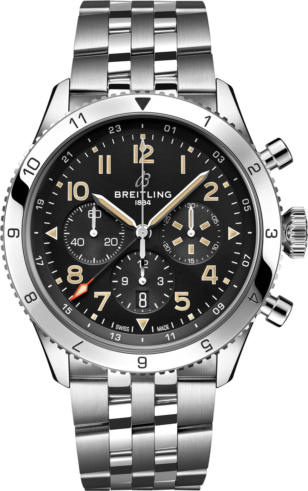 Breitling Super AVI B04 Chronograph GMT 46 Mustang Breitling Super AVI B04 Chronograph GMT 46 Mustang