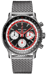 Breitling Watch Navitimer 1 B01 Chronograph 43 Airline Edition Swissair - Black