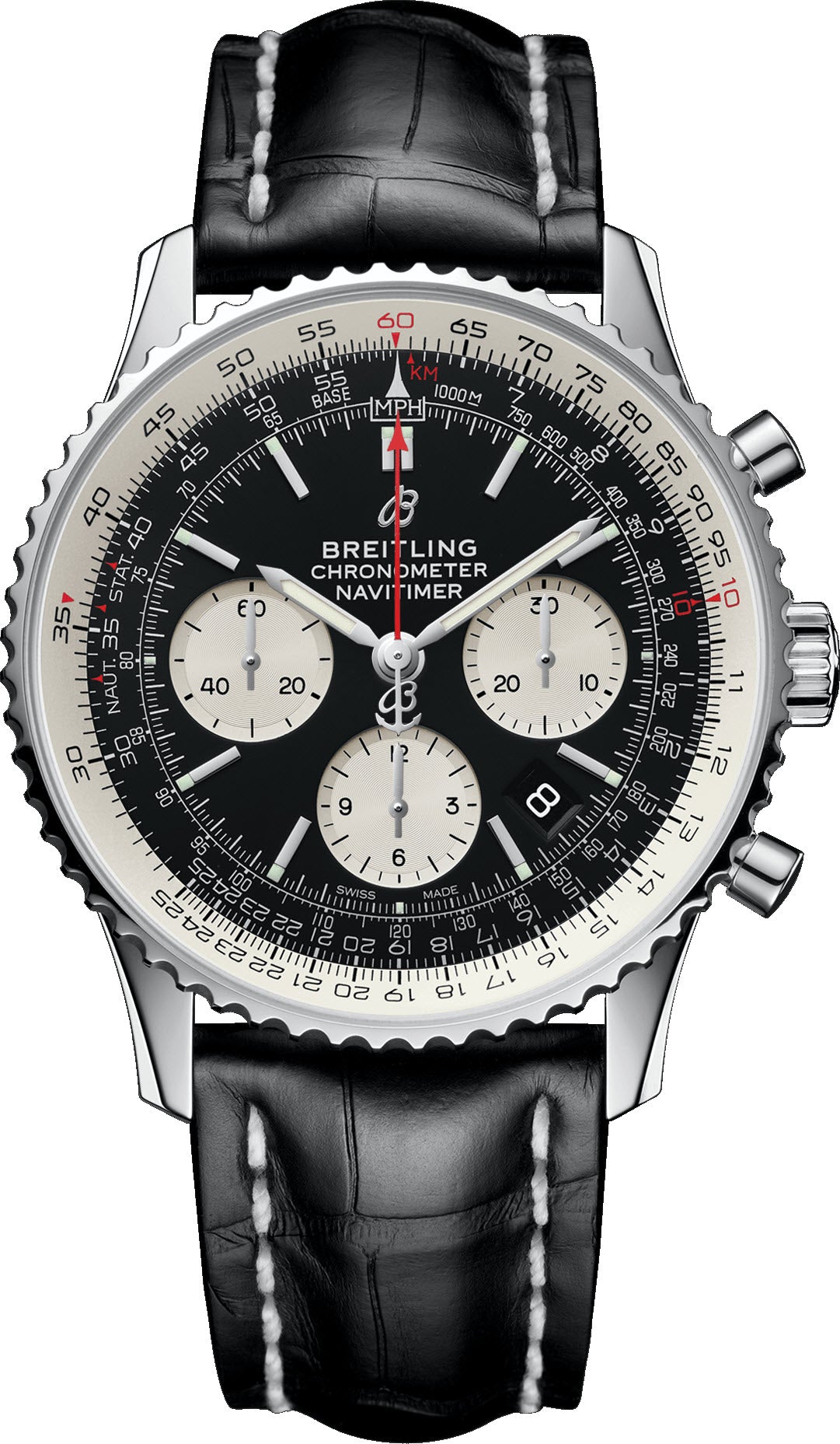Breitling Watch Navitimer 1 B01 Chronograph 43 - Black Breitling Watch Navitimer 1 B01 Chronograph 43 - Black