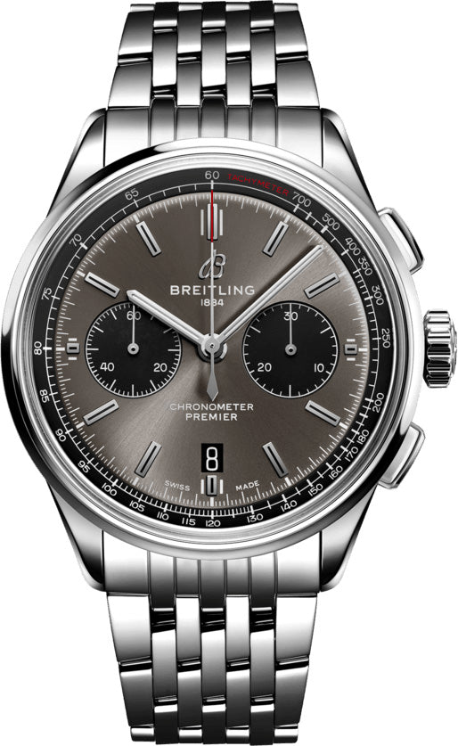 Breitling Watch Premier B01 Chronograph 42 - Grey Breitling Watch Premier B01 Chronograph 42 - Grey