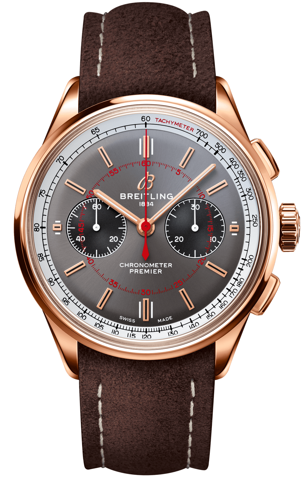 Breitling Watch Premier B01 Chronograph 42 Wheels And Waves Limited Edition - Grey Breitling Watch Premier B01 Chronograph 42 Wheels And Waves Limited Edition - Grey