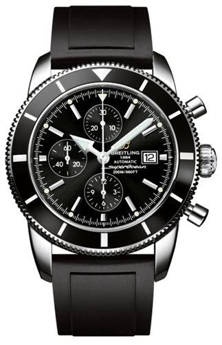 Breitling Watch Superocean Heritage Chronograph 46 Black - Black Breitling Watch Superocean Heritage Chronograph 46 Black - Black