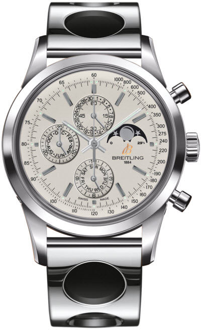 Breitling Watch Transocean Chronograph 1461 Mercury Silver - Silver Breitling Watch Transocean Chronograph 1461 Mercury Silver - Silver
