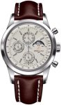 Breitling Watch Transocean Chronograph 1461 Mercury Silver - Silver