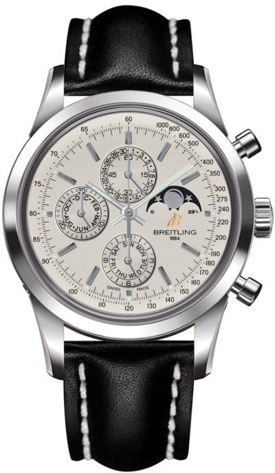 Breitling Watch Transocean Chronograph 1461 Mercury Silver - Silver Breitling Watch Transocean Chronograph 1461 Mercury Silver - Silver