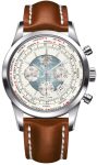Breitling Watch Transocean Chronograph Unitime Polar White - White