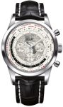 Breitling Watch Transocean Chronograph Unitime Polar White - White