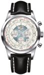 Breitling Watch Transocean Chronograph Unitime Polar White – White