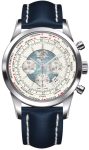 Breitling Watch Transocean Chronograph Unitime Polar White - White