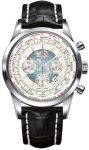 Breitling Watch Transocean Chronograph Unitime Polar White – White