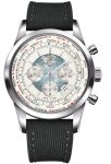 Breitling Watch Transocean Chronograph Unitime Polar White - White