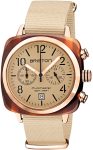 Briston Clubmaster Classic Chronograph Terracotta Vanilla