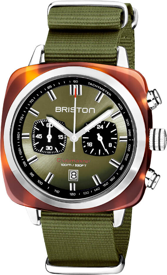 Briston Clubmaster Classic Sport Green Olive Briston Clubmaster Classic Sport Green Olive