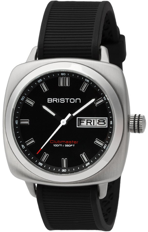 Briston Watch Clubmaster Sport HMS Day Date Timeless - Black Briston Watch Clubmaster Sport HMS Day Date Timeless - Black
