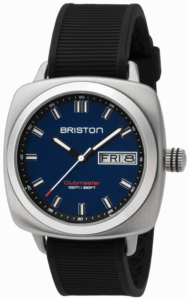 Briston Watch Clubmaster Sport HMS Day Date Timeless - Blue Briston Watch Clubmaster Sport HMS Day Date Timeless - Blue