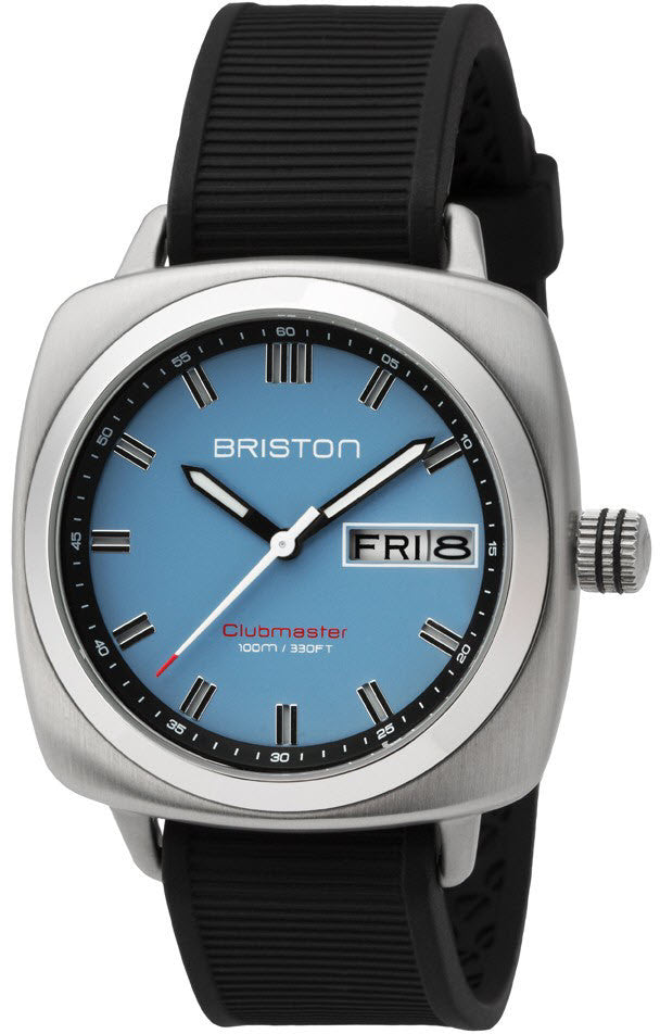Briston Watch Clubmaster Sport HMS Day Date Timeless - Blue Briston Watch Clubmaster Sport HMS Day Date Timeless - Blue