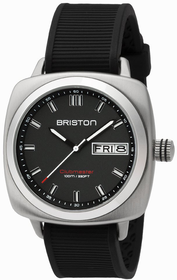 Briston Watch Clubmaster Sport HMS Day Date Timeless - Grey Briston Watch Clubmaster Sport HMS Day Date Timeless - Grey