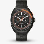 Bulova Racer Black & Orange Chronograph Watch 98B428