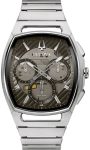 Bulova Watch Curve Chronograph - Grey