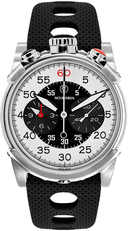 CT Scuderia Watch Dirt Track Chronograph - White CT Scuderia Watch Dirt Track Chronograph - White