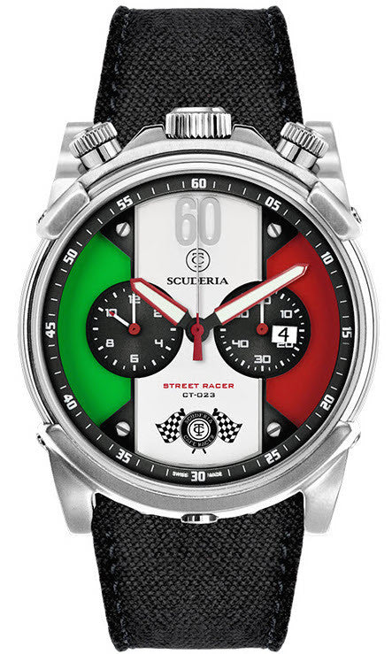 CT Scuderia Watch Street Racer Chronograph - White CT Scuderia Watch Street Racer Chronograph - White