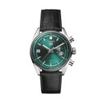 Carrera Chronograph 39mm Mens Watch Green