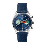 Carrera Chronograph Skipper 39mm Mens Watch Blue