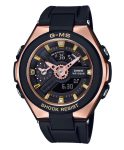 Casio Baby-G G-MS Rose Gold Black Ladies' Alarm Chronograph MSG-400G-1A1ER